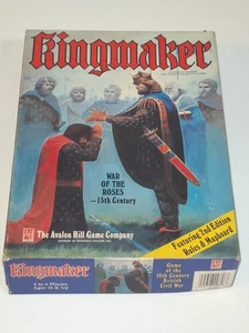 VIntage King Maker Board Game 100% Complete - Picture 1 of 7