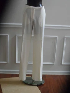 NEW VESTIMANTA IVORY GORGEOUS  PANT SIZE 12/46 - Picture 1 of 8
