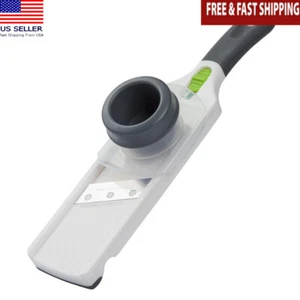 Adjustable Mini Mandoline Slicer Stainless Steel Blade Safe Vegetable Cutter New - Picture 1 of 7