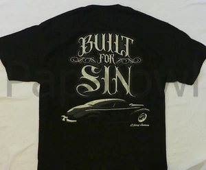 Size 3XL T-Shirt Built For Sin Coupe Featured Shirt Is Black Size 3X-Large XXXL - Picture 1 of 2