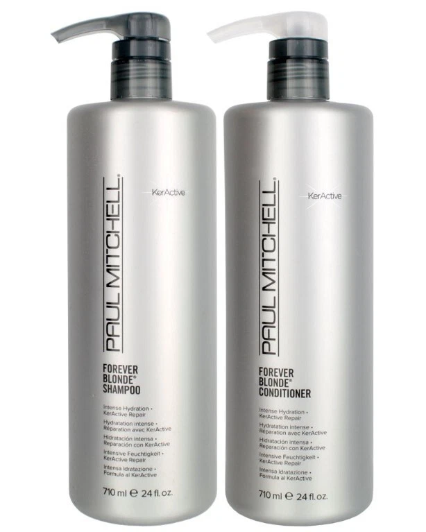 Paul Mitchell Forever Blonde Shampoo & Conditioner 24 oz. Duo Same Day Shipping - Image 1 of 1
