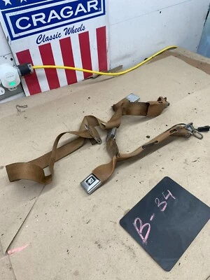 1981 年 K5 K20 雪佛兰卡车 C10 K10 TAN 座椅安全带深棕色 — 第 1/4 张图片