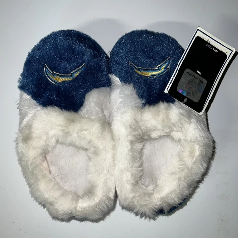 NFL Slippers Los Angeles Chargers Kids NEW Medium Cover