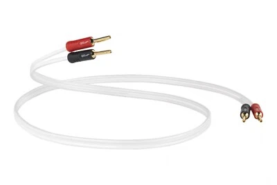 QED Performance XTC X-TUBE AUDIO SPEAKER CABLES 2x 4m (A Pair) Terminated - Image 1 of 4