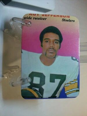 1970 Topps Super Glossy #17 - Roy Jefferson - Pittsburgh Steelers 70-027 - Image 1 of 2
