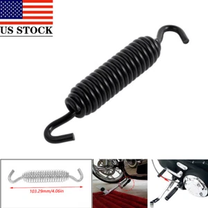 4" For Harley Touring Sportster Softail & Buell Black Kickstand Spring  - Picture 1 of 5