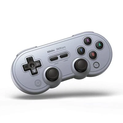 8BitDo SN30 Pro Bluetooth Controller for Nintendo Switch, PC, Steam Deck - Gray - Image 1 of 4