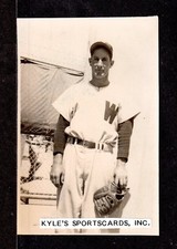 Joe Haynes  WASHINGTON SENATORS  UNSIGNED  3 x 4-5/8  ORIGINAL SNAPSHOT PHOTO #1