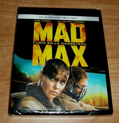 MAD MAX FURIA EN LA CARRETERA (Fury Road) 4K UHD+BLU-RAY NUEVO (SIN ABRIR) R2 - Imagen 1 de 3