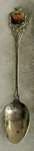 #7) SILVER PLATED TEA SPOON BUREN A TOWN IN BETUWE REGION OF THE NETHERLANDS - Picture 1 of 2