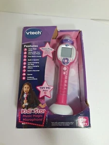 VTech Kidi Star Musik magisches Mikrofon pink Kinderspielzeug Karaoke versiegelt Beschreibung lesen - Bild 1 von 3