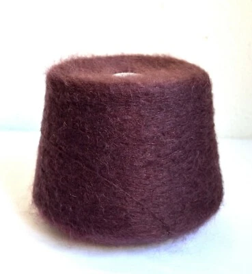 Italian kid mohair yarns, 3 lb  / 1350 grams cone - Image 1 of 3