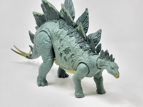 Jurassic Park World Action Attack STEGOSAURUS Mattel 2017 Action Figure Dinosaur Cover