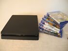Sony Playstation 4 Slim 500gb Home Gaming Console - Jet Black