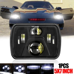 Faro LED rectangular 5x7 7x6" haz alto/bajo para Pontiac Firebird 1982-1990 - Imagen 1 de 14