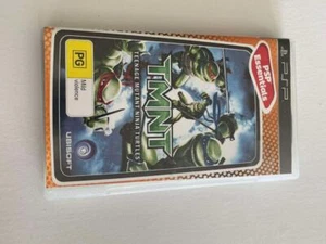 SONY PSP ORIG GAME TEENAGE MUTANT NINJA TURTLES COMPLETE WITH MANUAL VGOOD COND - Picture 1 of 3