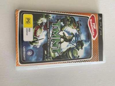 SONY PSP ORIG GAME TEENAGE MUTANT NINJA TURTLES COMPLETE WITH MANUAL VGOOD COND - Image 1 of 3