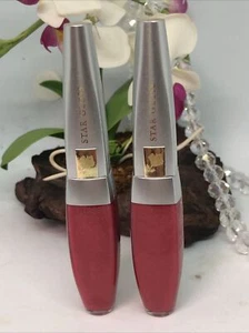 2x Lancome Star Gloss Brush On Lip Shine Lip Gloss - Diva - Full Size - New - Picture 1 of 9