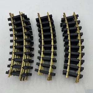 USA TRAINS G SCALE SOLID BRASS CURVED TRACK SECTION - LOT OF 13 - Picture 1 of 11