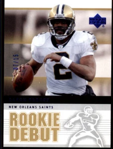 2005 Rookie Debut (Upper Deck) Football "Parallel" Cards - Picture 1 of 9