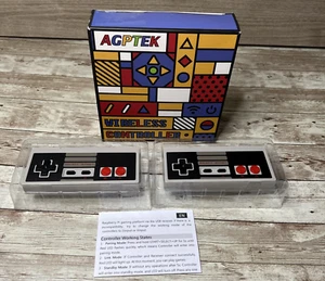 Agptek Nintendo NES Classic USB Wired Controllers (Set of 2) For PC/Mac - Picture 1 of 10