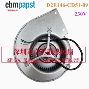 1PC D2E146-CD51-09 230V dual inlet centrifugal cooling fan (UPS or FedEx) - Afbeelding 1 van 4