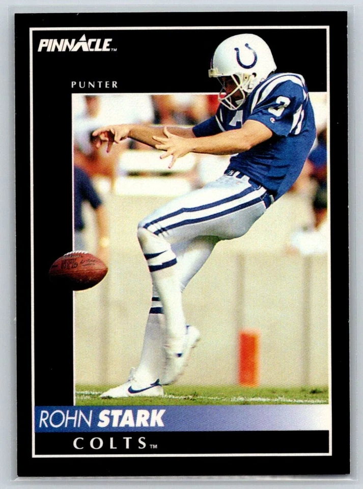 1992 Pinnacle #77 Rohn Stark Indianapolis Colts - Image 1 of 2