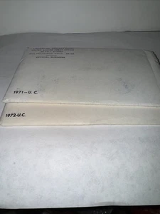 1971 & 1972 P and D Uncirculated 11 Coin Mint Sets In Original Mint Packaging - Picture 1 of 6