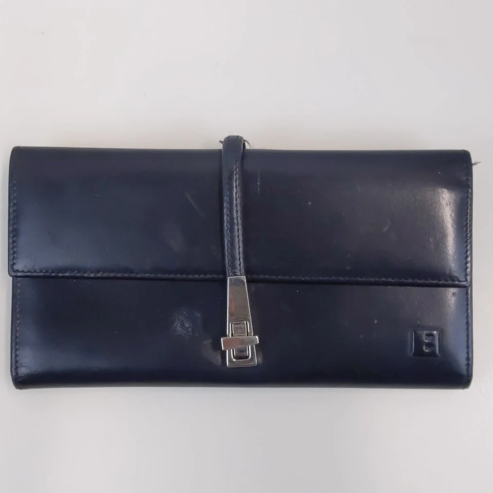 Cartera sin asas organizadora de cuero negra Bally para mujer  Foto 1 de 4