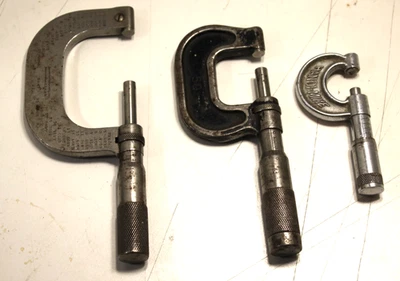 Vintage Brown & Sharpe 47(1-2") & 59 (0-1")  & Handi-Mike (0-.5") Micrometers - Image 1 of 4