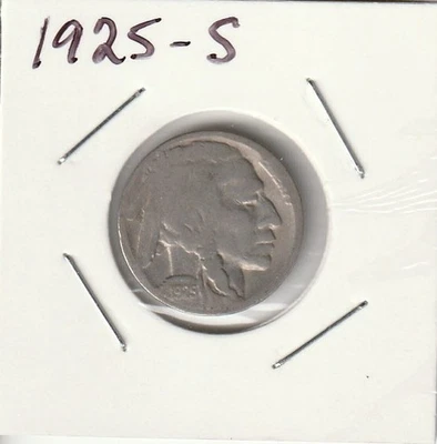 1925-S 5C Buffalo Nickel - Image 1 of 2