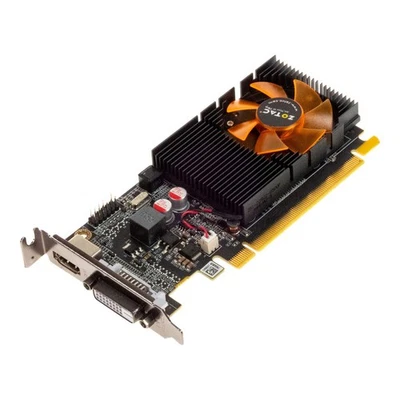 ZOTAC NVIDIA GEFORCE GT 710 2GB 64BIT DDR3 ZT-71310-10L Profilo Basso PCIe - Immagine 1 di 3
