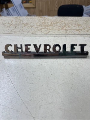Vintage 1947 - 1953 Chevrolet Truck Hood Emblem GM 3692103 - Image 1 of 4