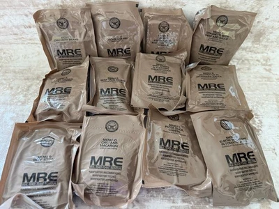MRE Meal Ready to Eat Menüs Nummer 1 bis 24 US Army Epa,Ration 5/2027er