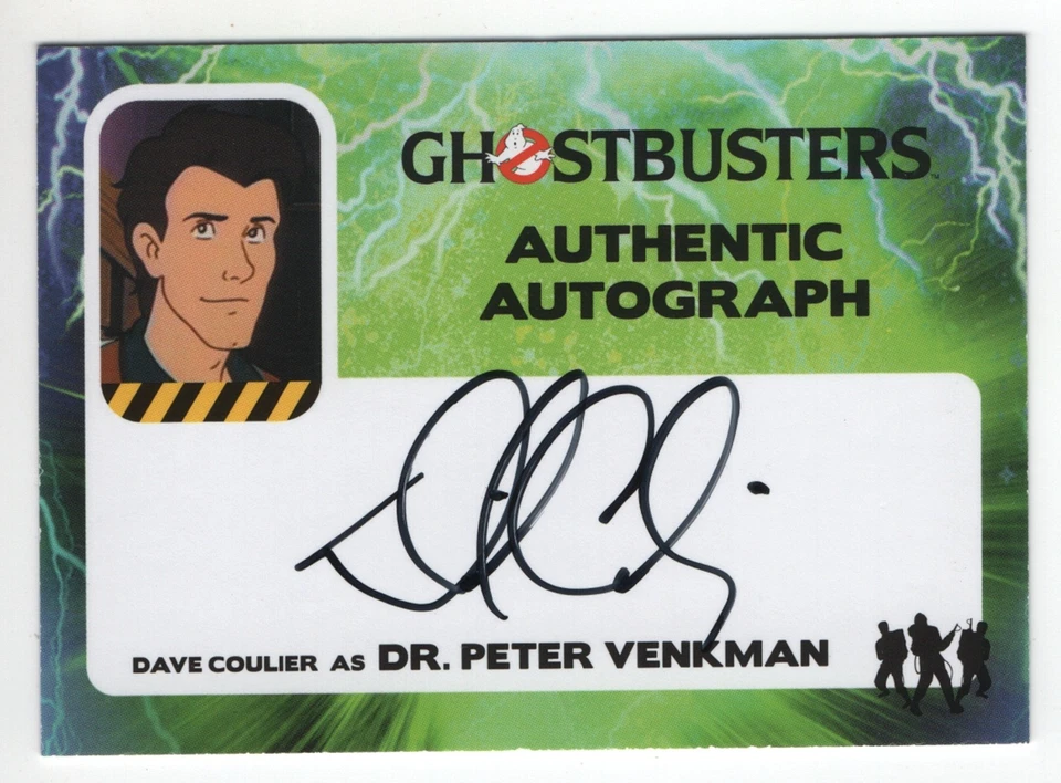Охотники за привидениями автограф вставная карта Дэйва Кулье - доктор Венкман - Cryptozoic - Изображение 1 из 1
