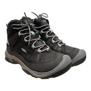 NEU Keen Circadia Mid Stahlgrau Wolke Wasserdicht Wanderschuhe Damengröße 9,5 - Bild 1 von 12