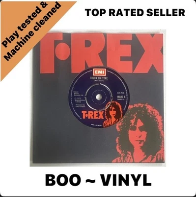 T-Rex Truck On (Tyke) 7” Vinyl Record Single 1973 Marc 6  EX / M - Image 1 of 4