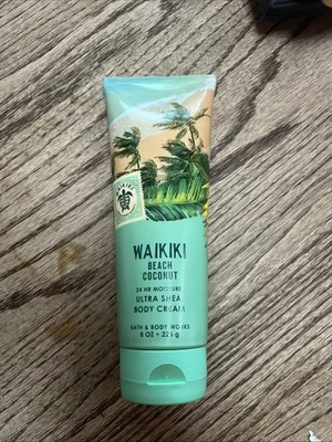 Crema corporal de coco Waikiki Beach 8 oz Ultimate Bath & Body Works nueva Foto 1 de 2