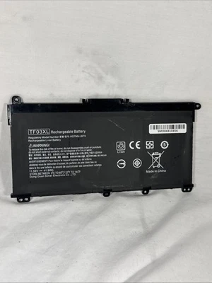 Battery for HP x360 Convertible TF03XL 14-bf 14-bk 14-cd 14m-cd Untested - Image 1 of 4