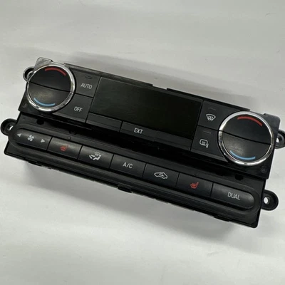 2009-10 Ford F250 F350 Duel Zone Climate Control Heater Control 9C3T-18C612-DC - Image 1 of 4
