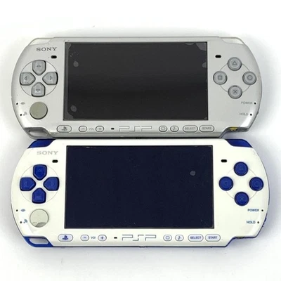 Sony PSP Console PSP-3000 Lot of 2 Tested Works No Battery From Japan 0805 UG - Image 1 of 4