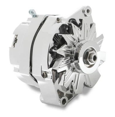 Mr Gasket Alternator - Mr. Gasket Chrome Alternator-Early GM Delco 80 Amp - Изображение 1 из 4