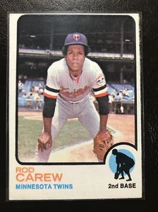 Rod Carew 1973 Topps Vintage Baseballkarte #330 NICE MINNESOTA TWINS HOF - Bild 1 von 2