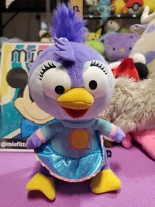 DISNEY Muppet Babies Summer Penguin 10" Plush Stuffed Toy Purple - Picture 1 of 10