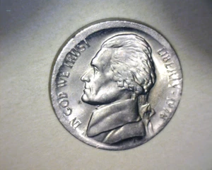 1978 JEFFERSON NICKEL, CENTERED BROAD STRIKE STRETCHED BETTER DATE US ERROR COIN - Picture 1 of 8