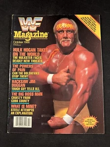 WWF WWE Magazine October 1988 Hulk Hogan Duggan Haku Macho Man Volkoff Sleeve - Bild 1 von 8