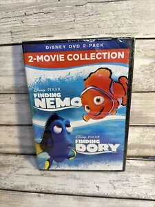 Finding Nemo / Finding Dory: 2-Movie Collection (DVD) Disney Pixar New Sealed - Picture 1 of 4