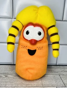 Vintage Veggie Tales Laura Carrot C. R. Gibson Plush Stuffed Toy 8” - Picture 1 of 6