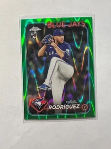 2024 Topps Chrome Update Green Raywave Yariel Rodriguez 87/99 Toronto Blue Jays - Bild 1 von 1