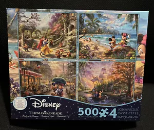 DISNEY THOMAS KINKADE 500 PCS X 4 PUZZLES - Picture 1 of 2
